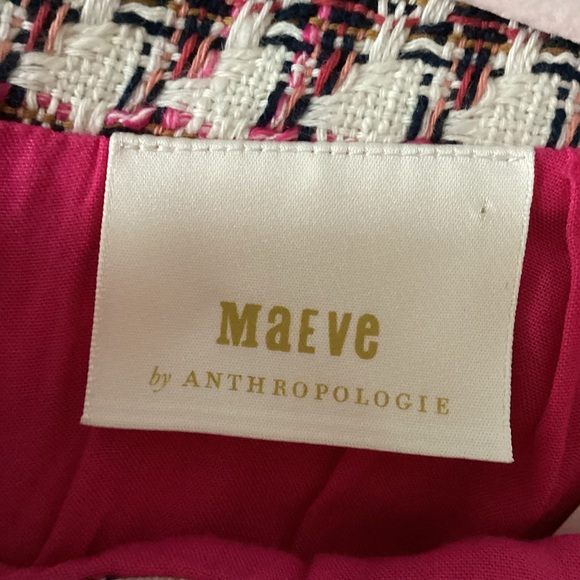 Anthropologie   NWT Maeve Bobbie Plaid Flounced Mini Skirt - Picture 6 of 13